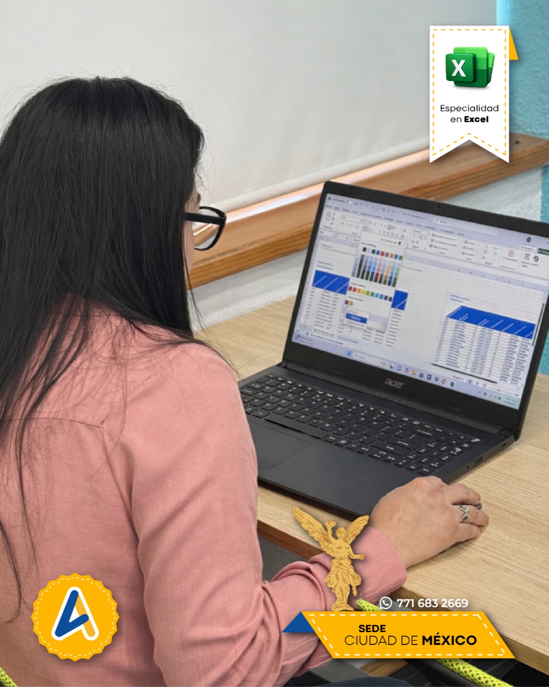 Alumnos durante una capacitación práctica en Apréndelo